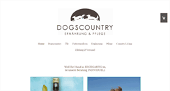 Desktop Screenshot of dogs-country.de