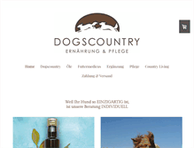 Tablet Screenshot of dogs-country.de